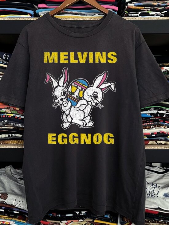 Bradley M Other - Rare Melvins Eggnog Washed Black Tee